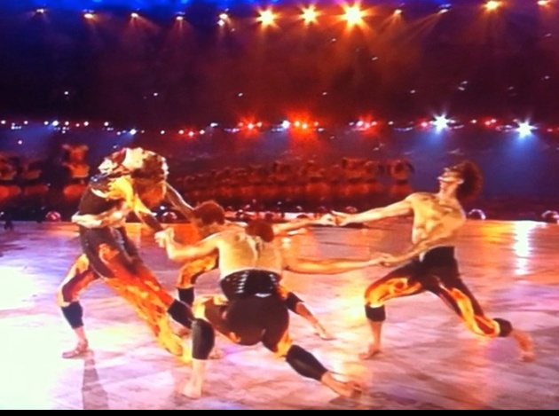 Spirit of the Flame Olympic Closing Ceremony