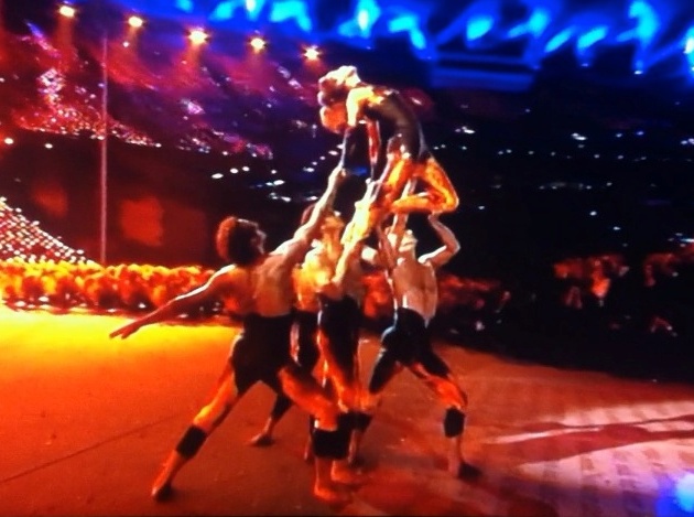 Spirit of the Flame Olympic Closing Ceremony